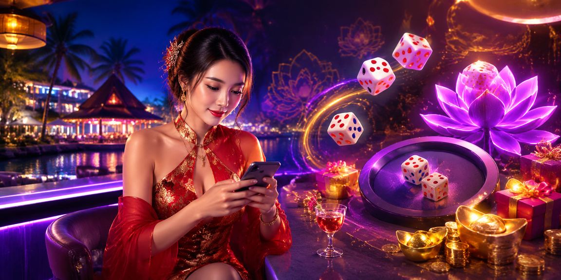 Không gian giải trí cá cược neon sôi động tại Phú Quốc